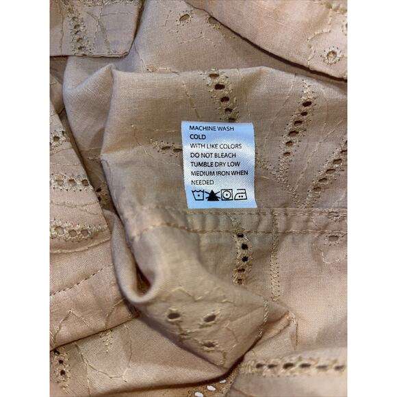 FREE PLANET Men’s Hawaiian Island Orange Sand Vented Shirt Sz SM New With Tags - Picture 4 of 7